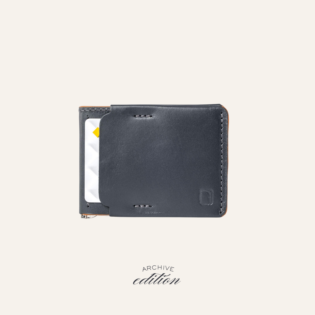 Blackinkk Wallet Graphite Grey [Archive Edition] Money Clip Wallet